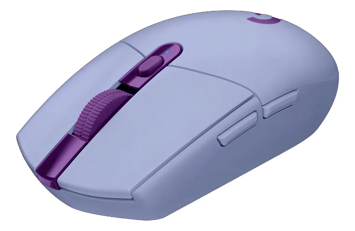 Logitech Serie G Lightspeed G305 Lila Mouse Gamer Inalámbrico